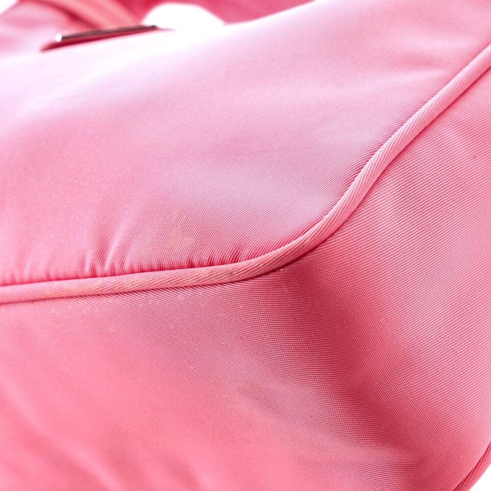 Prada Re-Edition 2000 Hobo Tessuto Mini Pink - Picture 6 of 7